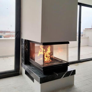 3 Açık U Şömine Model 8
