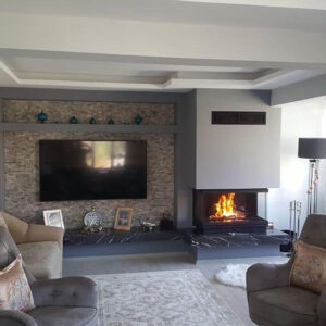 3 Açık U Şömine Model 38