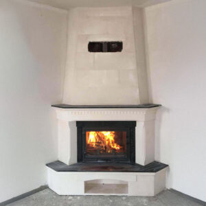 Köşe Şömine Model 7