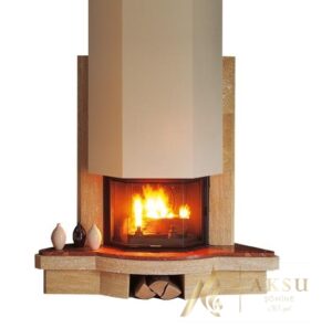 Merze 5102 Prizmatik Şömine Modeli