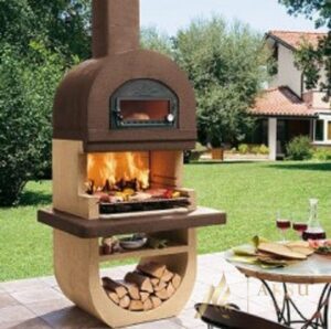 Metal Fırınlı Barbekü | Alba 8109